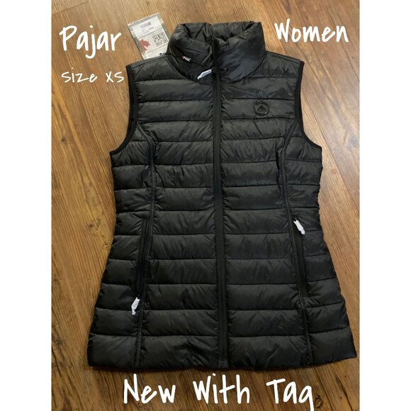Pajar Rachel Lightweight Quilted Puffer Vest for Women - Black XS, New With Tag - Picture 1 of 7